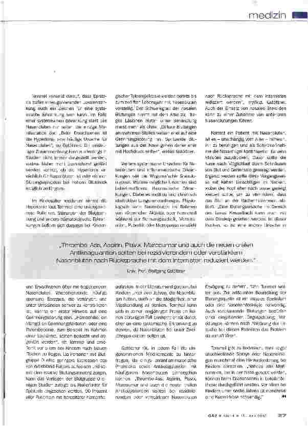 Vorschauseite 2: Seltene Ursachen abklären
