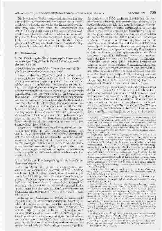 Vorschauseite 3: Zur Verfassungsmäßigkeit der Erhöhung der Versicherungspflichtgrenze in der gesetzlichen Krankenversicherung durch das eitragssatzsicherungsgesetz