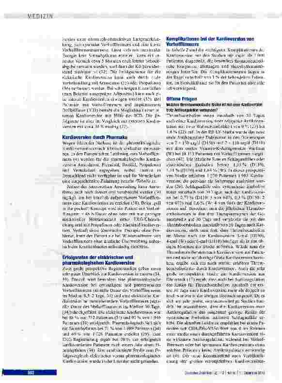 Vorschauseite 5: Kardioversion von nichtvalvulärem Vorhofflimmern