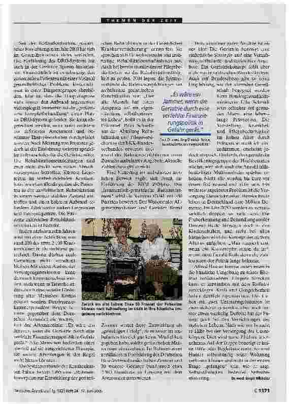 Vorschauseite 4: Für ein selbstbestimmtes Leben im Alter