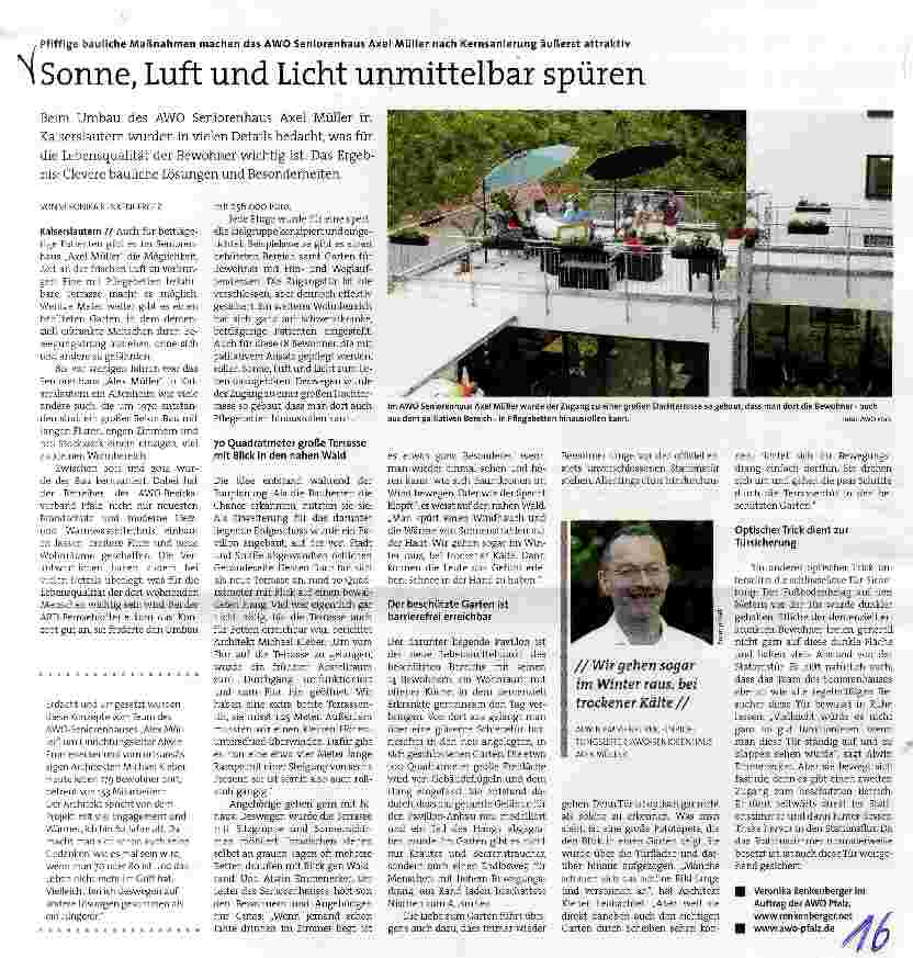 Vorschauseite 1: Sonne, Luft und Licht unmittelbar spüren