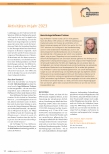 Vorschauseite 1: Aktivitäten im Jahr 2023