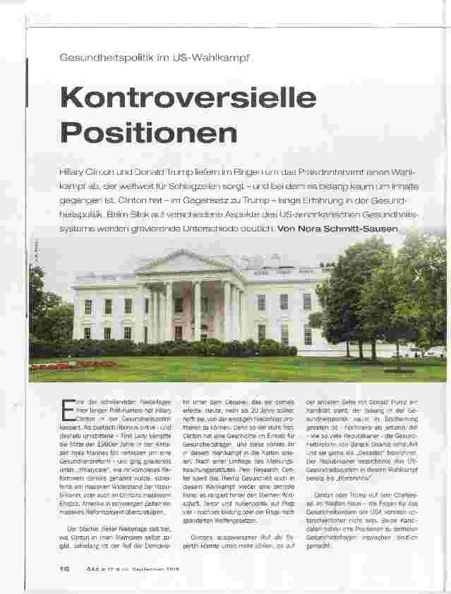 Vorschauseite 1: Kontroversielle Positionen