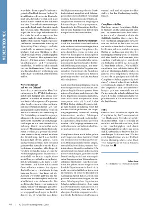 Vorschauseite 2: Medizintechnikhersteller und Kliniken
