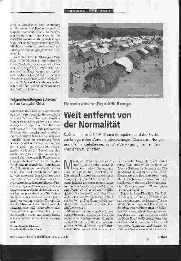 Vorschauseite 1: Weit entfernt von der Normalität