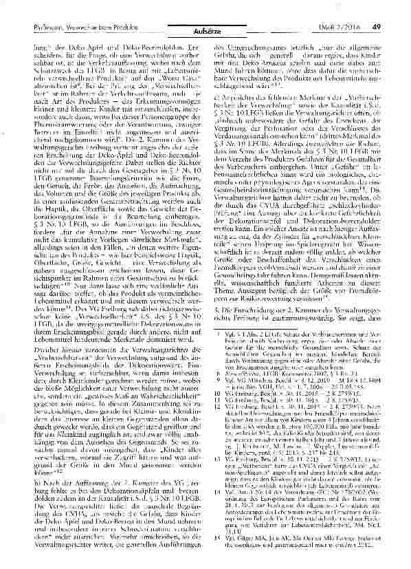 Vorschauseite 3: Vom Dekorationsapfel zum Zankapfel mit Lebensmitteln verwechselbare Produkte