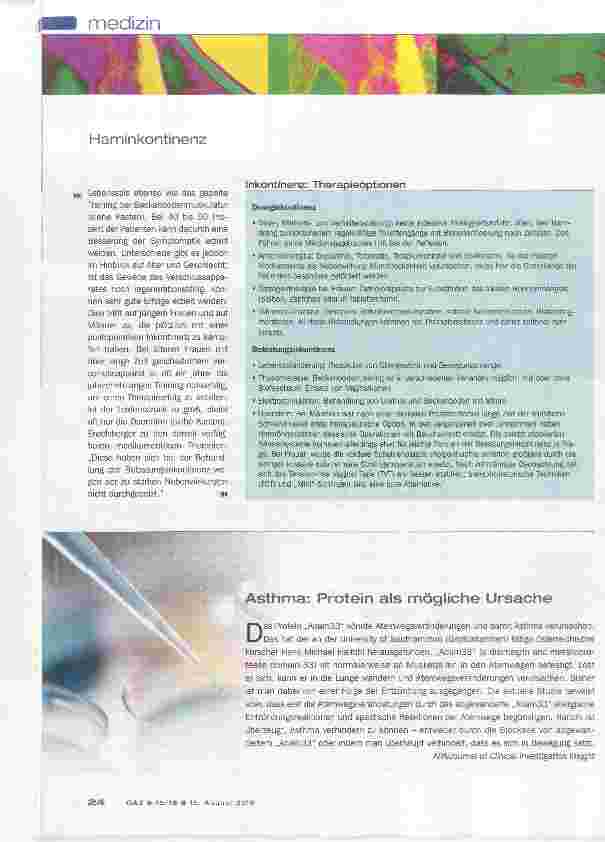 Vorschauseite 3: Kein Tabuthema mehr