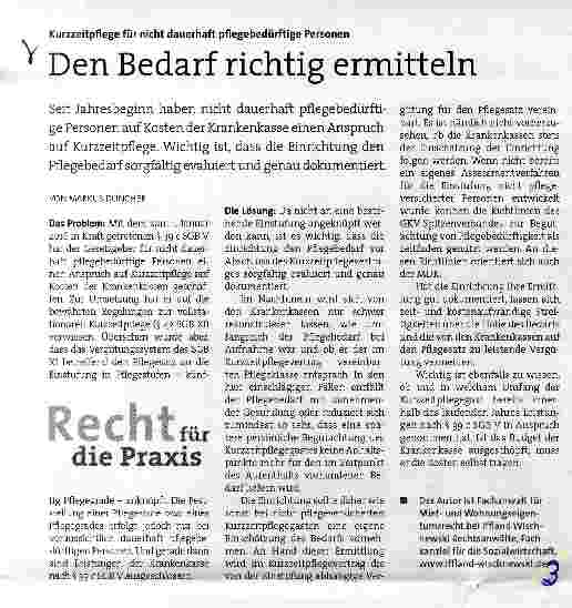 Vorschauseite 1: Den Bedarf richtig ermitteln