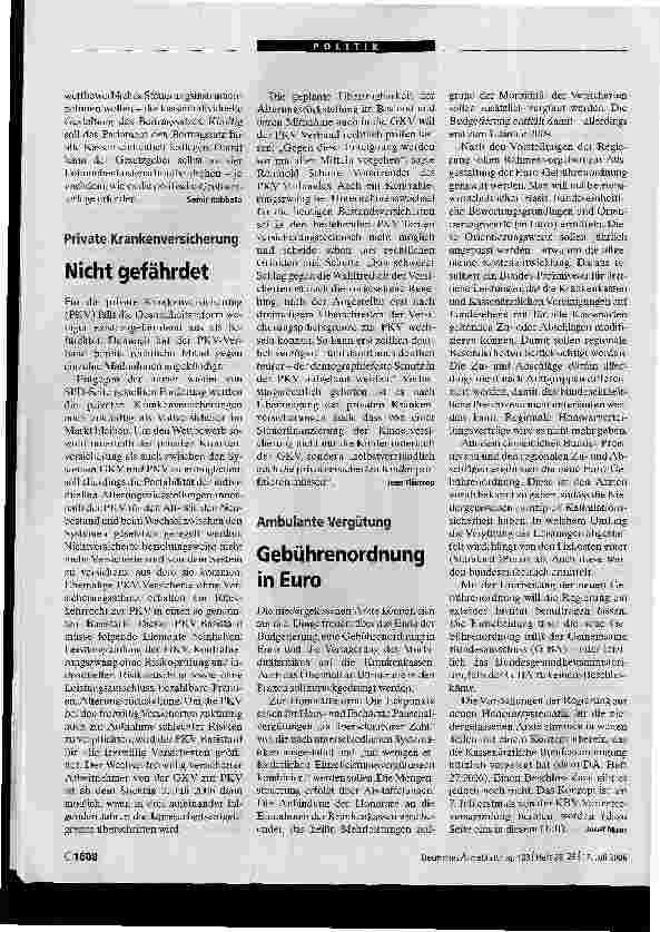 Vorschauseite 6: Kritik von vielen Seiten