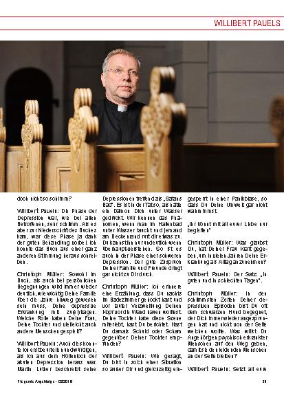 Vorschauseite 2: „Stellt euch vor, der geliebte Mensch hätte einen Infarkt oder Magendurchbruch …“