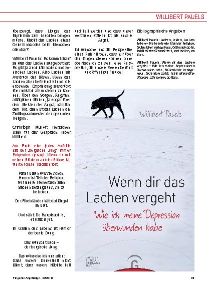 Vorschauseite 4: „Stellt euch vor, der geliebte Mensch hätte einen Infarkt oder Magendurchbruch …“