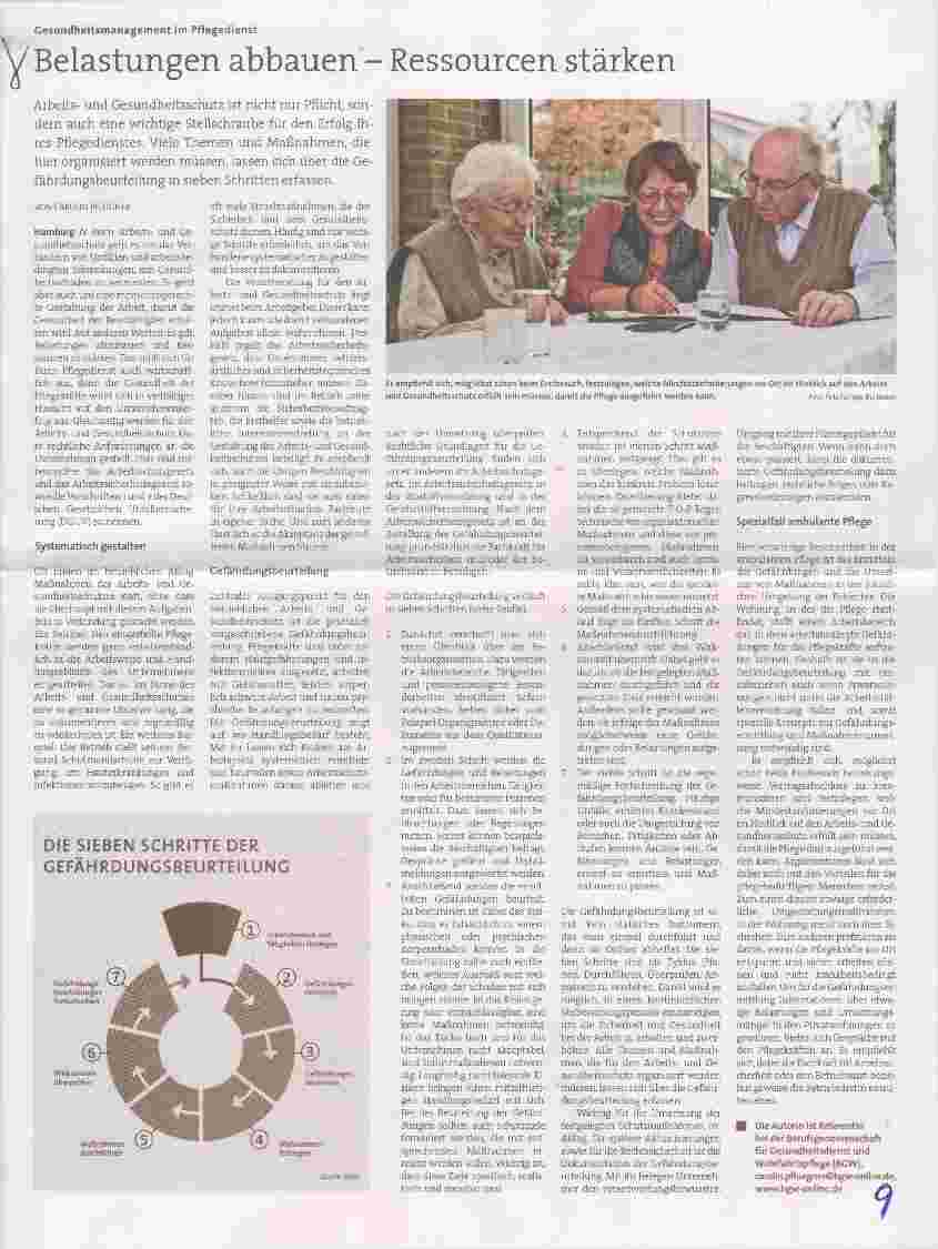Vorschauseite 1: Belastungen abbauen Ressourcen stärken