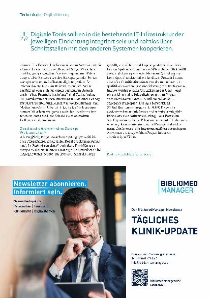 Vorschauseite 3: Pflege-Tools „Heimathafen für Innovationen“