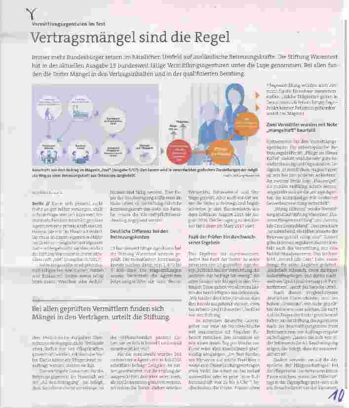Vorschauseite 1: Vertragsmängel sind die Regel