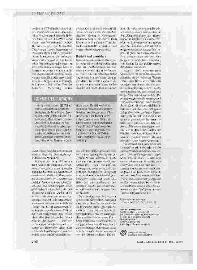 Vorschauseite 3: Wider den trüben, stinkenden Nebel der Heuchelei