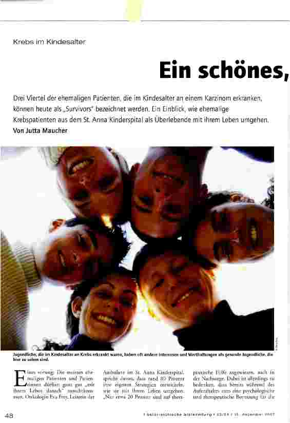 Vorschauseite 1: Ein schönes, neues Leben
