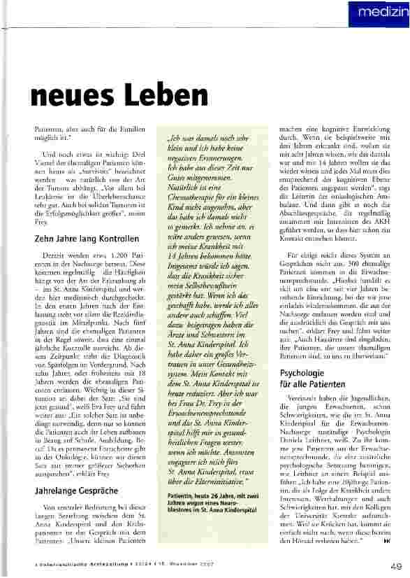 Vorschauseite 2: Ein schönes, neues Leben