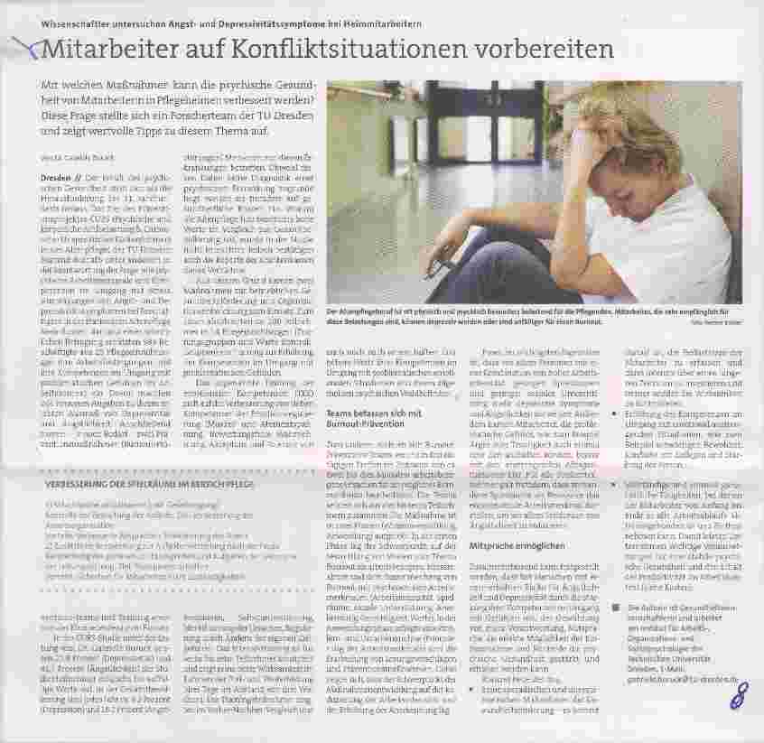 Vorschauseite 1: Mitarbeiter auf Konfliktsituationen vorbereiten