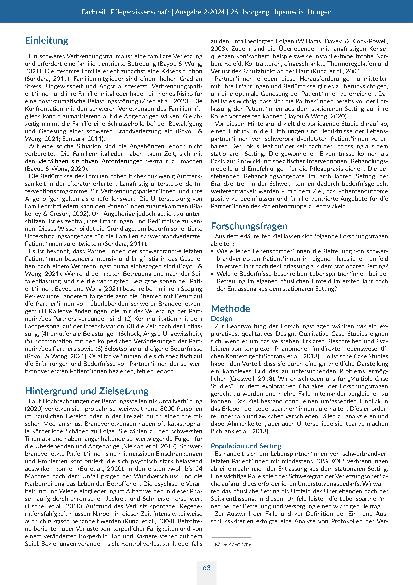 Vorschauseite 2: Es ist ein massiver Einschnitt für alle …“: Erleben und Bedürfnisse der Lebenspartner*innen von schwerbrandverletzten Patient*innen. Eine holistische Multiple-Case-Study.