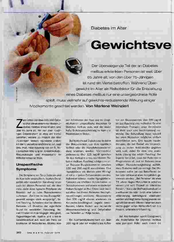 Vorschauseite 1: Gewichtsverlust vermeiden