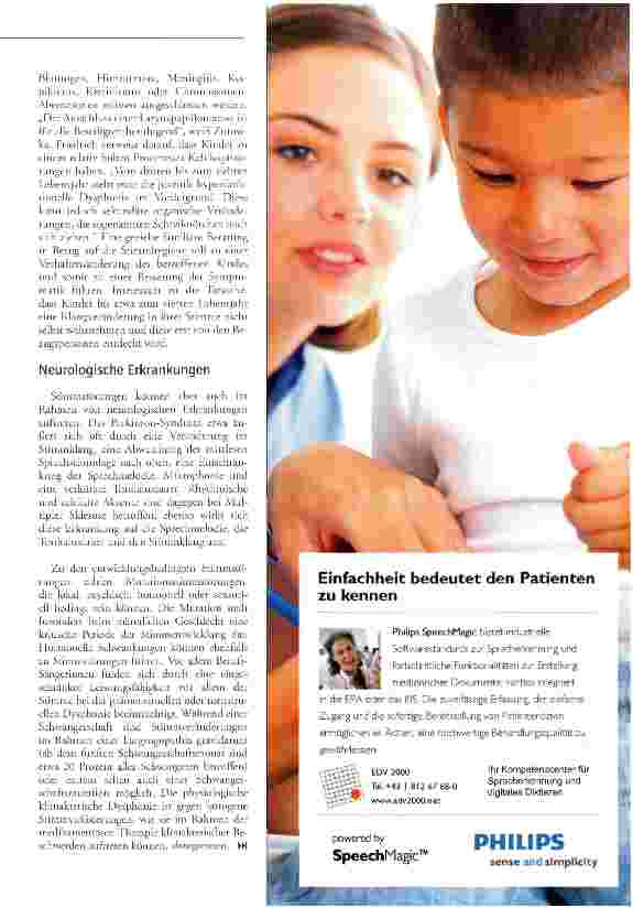 Vorschauseite 2: Stimmstörung und Heiserkeit Wenn die Stimme versagt
