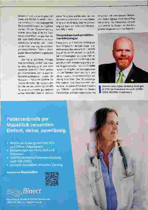 Vorschauseite 2: Was bei der Digitalisierung im Gesundheitswesen nicht passieren darf Elektronische Patientente