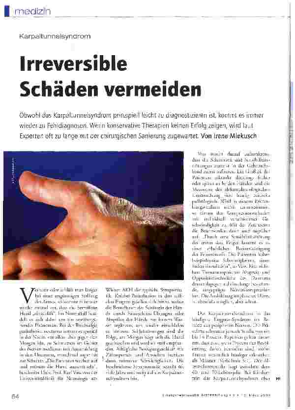 Vorschauseite 1: Irreversible Schäden vermeiden