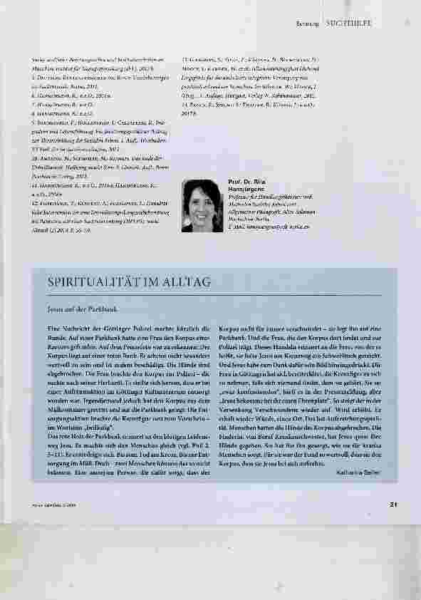 Vorschauseite 4: Welche Funktion und welches Potenzial hat Suchtberatung?