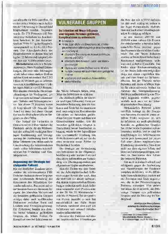 Vorschauseite 2: Aktuelle Situation und Strategie