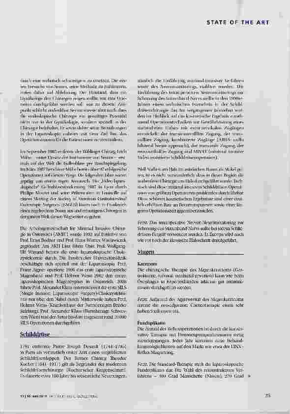 Vorschauseite 2: Moderne Entwicklungen der Viszeralchirurgie