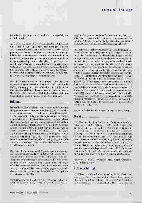 Vorschauseite 4: Moderne Entwicklungen der Viszeralchirurgie