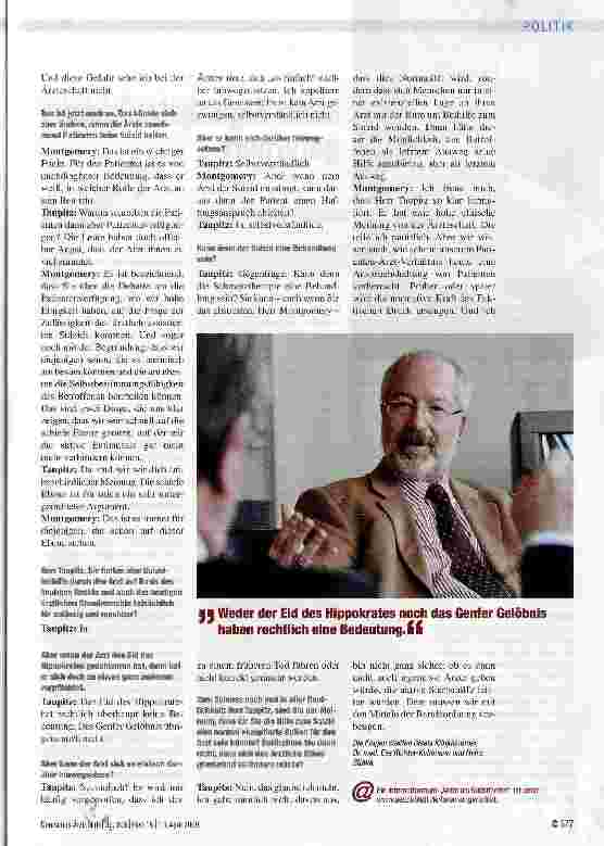 Vorschauseite 3: Sind Arzte geeignete Suizidhelfer?