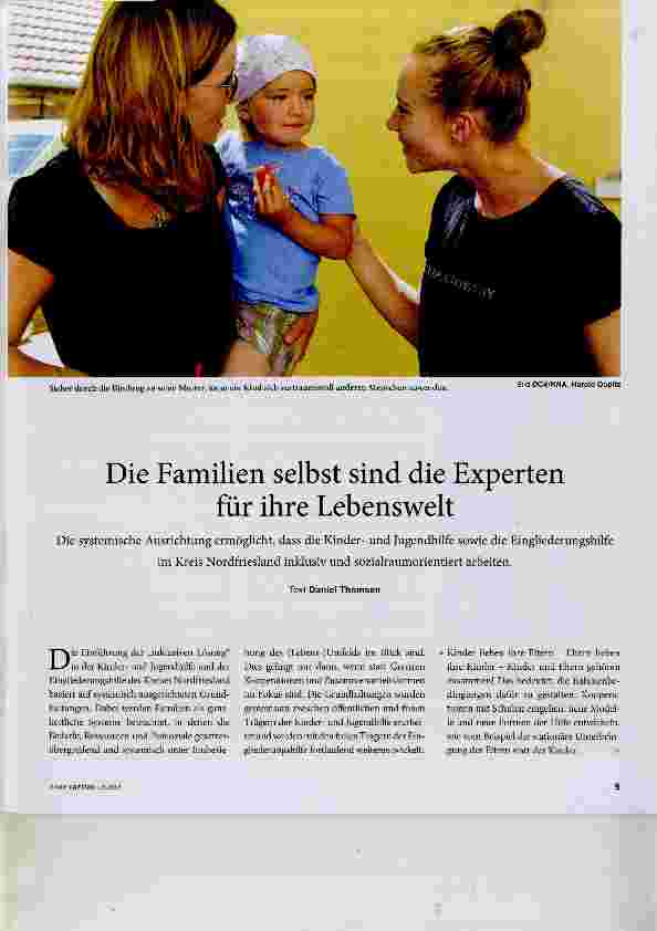 Vorschauseite 1: Die Familien selbst sind die Experten für ihre Lebenswelt