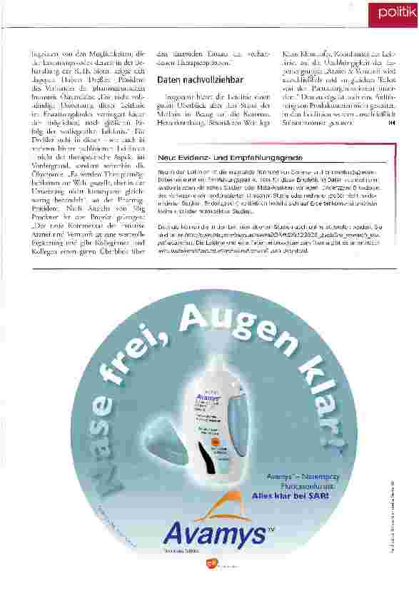 Vorschauseite 2: Prävention & Behandlung