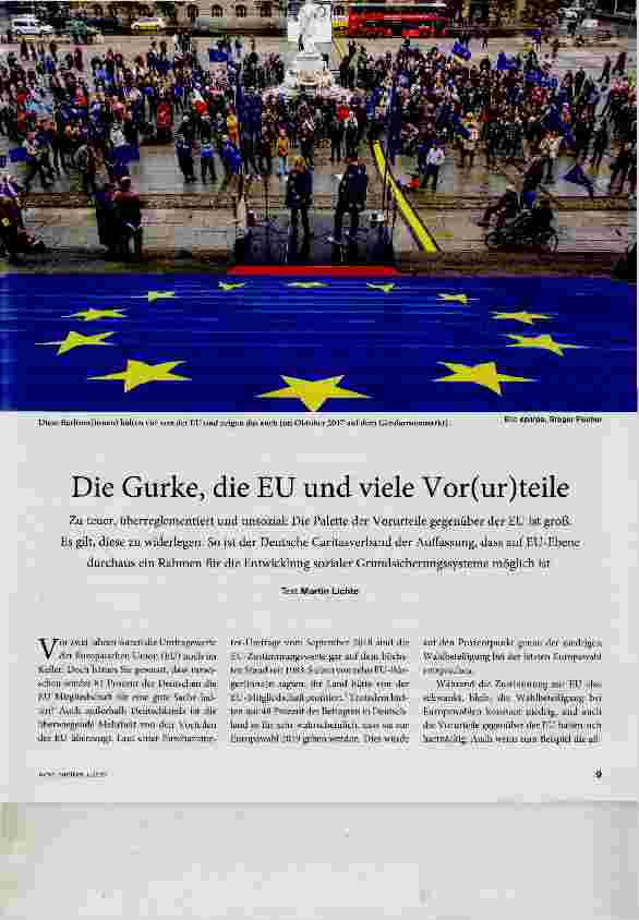 Vorschauseite 1: Die Gurke, die EU und viele Vor(ur)teile