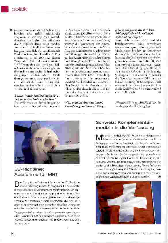 Vorschauseite 2: „Unabhängigkeit muss sein