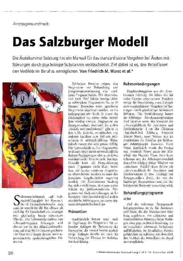 Vorschauseite 1: Das Salzburger Modell