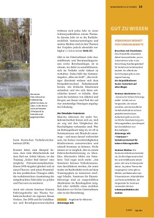 Vorschauseite 2: Sicher im Verkehr