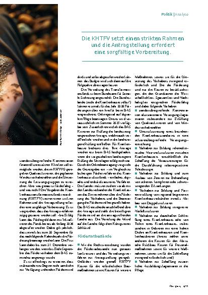 Vorschauseite 2: Transformationsfonds: Der Weg zum Goldtopf