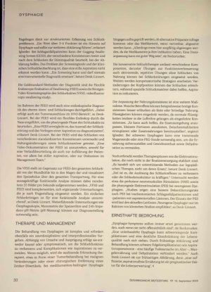Vorschauseite 4: Dysphagie Symptom, nicht Diagnose