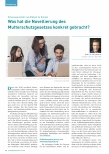 Vorschauseite 1: Was hat die Novellierung des Mutterschutzgesetzes konkret gebracht?