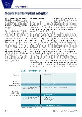 Vorschauseite 1: Neuer Karrierepfad möglich.