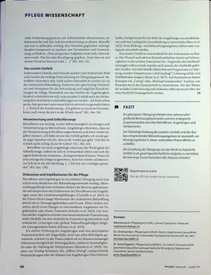 Vorschauseite 3: Betreuungskontinuität sicherstellen