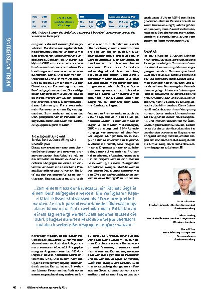 Vorschauseite 3: Auf den Weg machen: Wie Krankenhäuser das Thema Ambulantisierung strategisch umsetzen können
