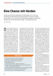 Vorschauseite 1: Eine Chance mit Hürden