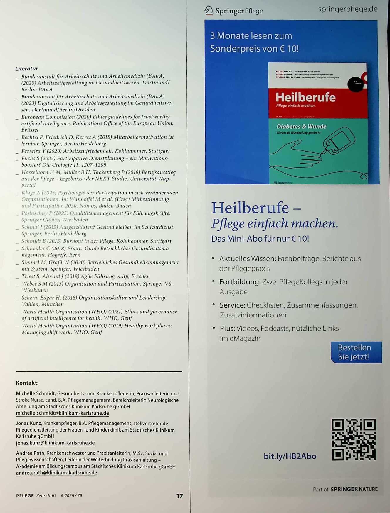 Vorschauseite 4: Partizipative Dienstplangestaltung