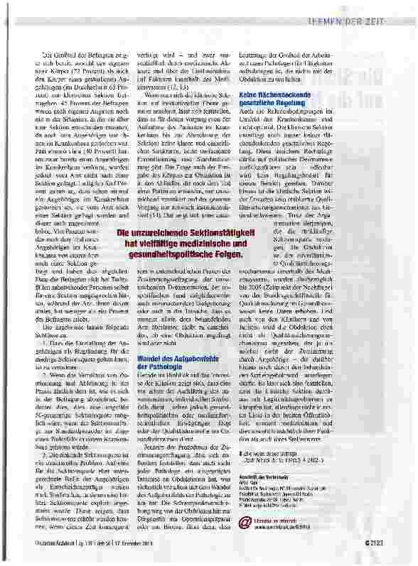 Vorschauseite 2: Umfrage zeigt allgemeine Zustimmung