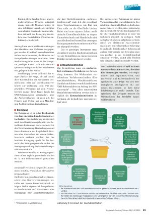 Vorschauseite 4: Risikobewertung und Einstufung für die hygienische Aufbereitung von Instrumentarium und Arbeitsgeräten aus dem nicht-medizinischen Bereich