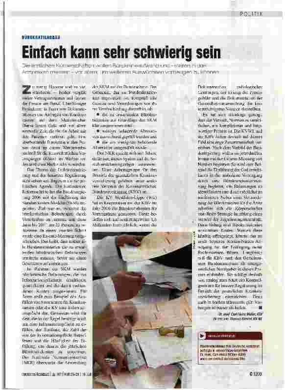 Vorschauseite 1: Einfach kann sehr schwierig sein