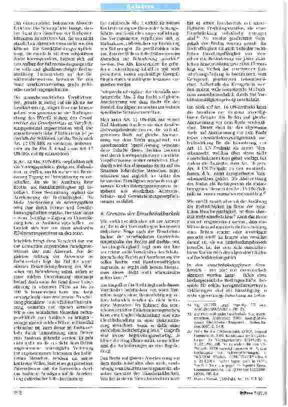 Vorschauseite 4: Das Menschenrecht auf gleiche Anerkennung vor dem Recht: Zur Auslegung von Art. 12 derUN-Behindertenrechtskonvention